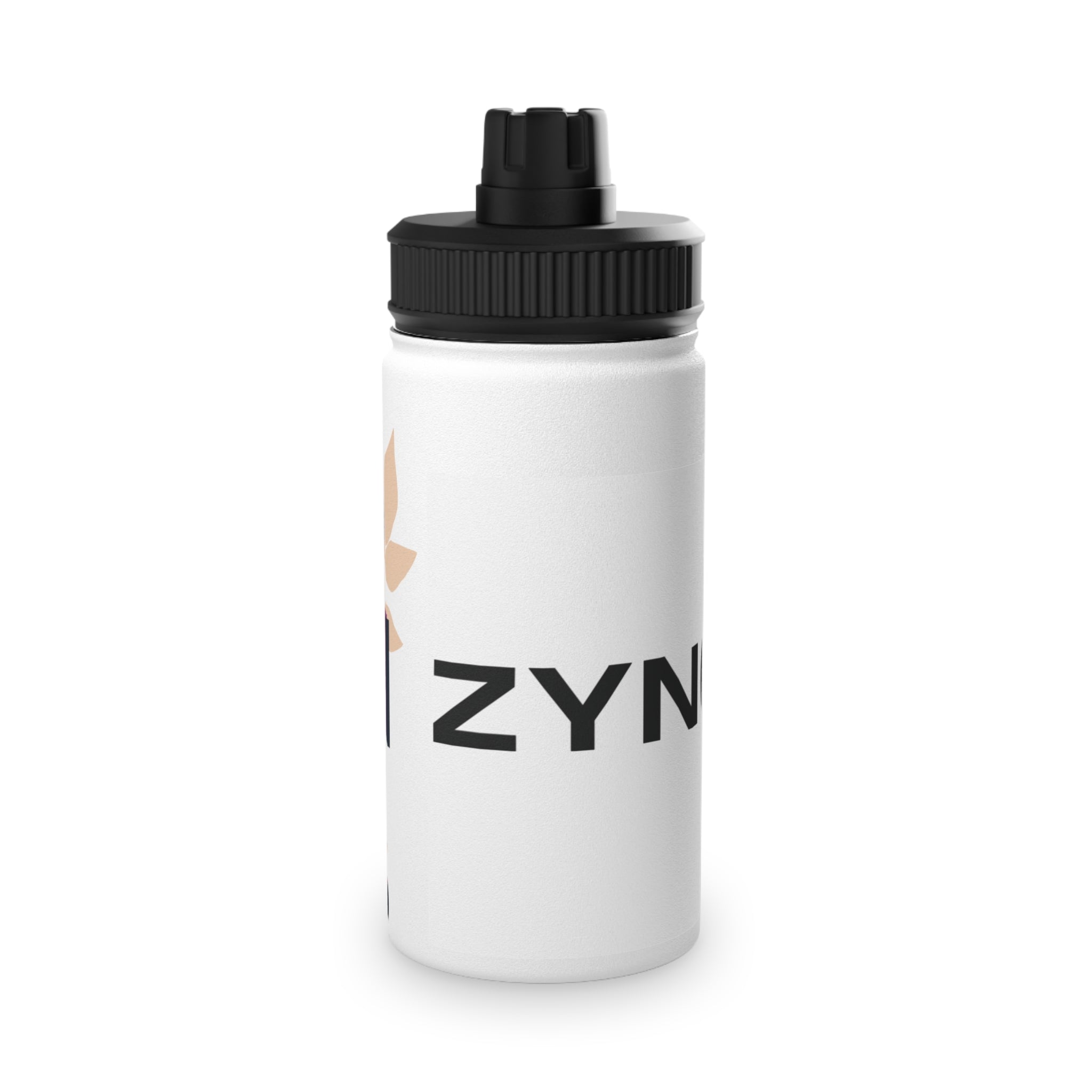Stainless Steel Water Bottle — 'Make More Realistic Generated Images' Sports Lid
