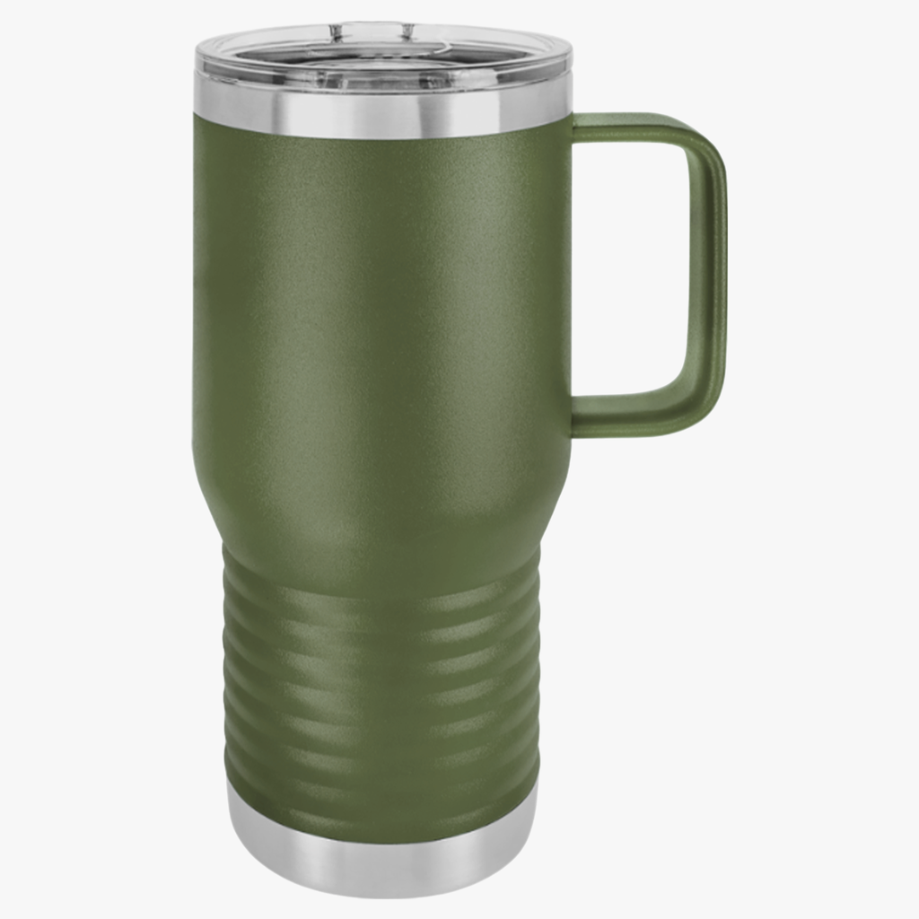 Onyx 20oz Travel Mug – Insulated Handle Tumbler