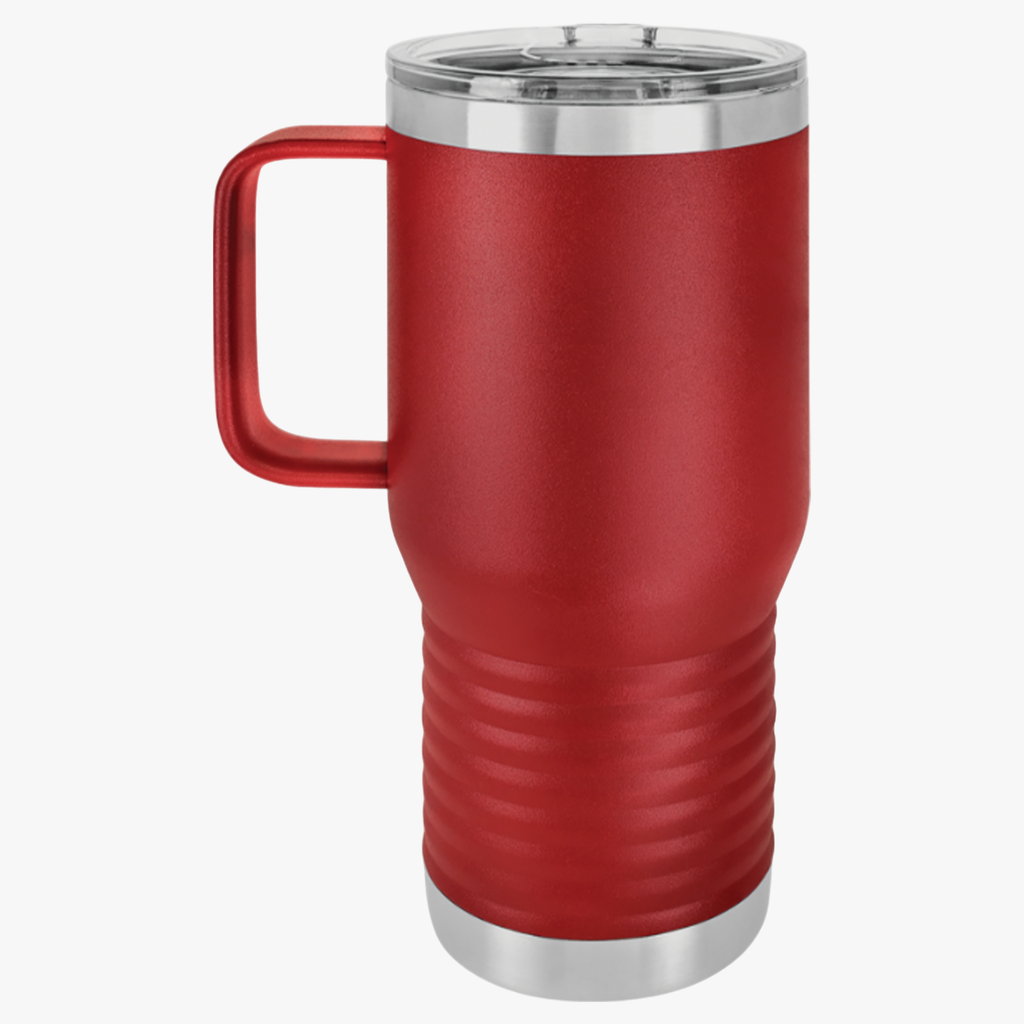 Onyx 20oz Travel Mug – Insulated Handle Tumbler