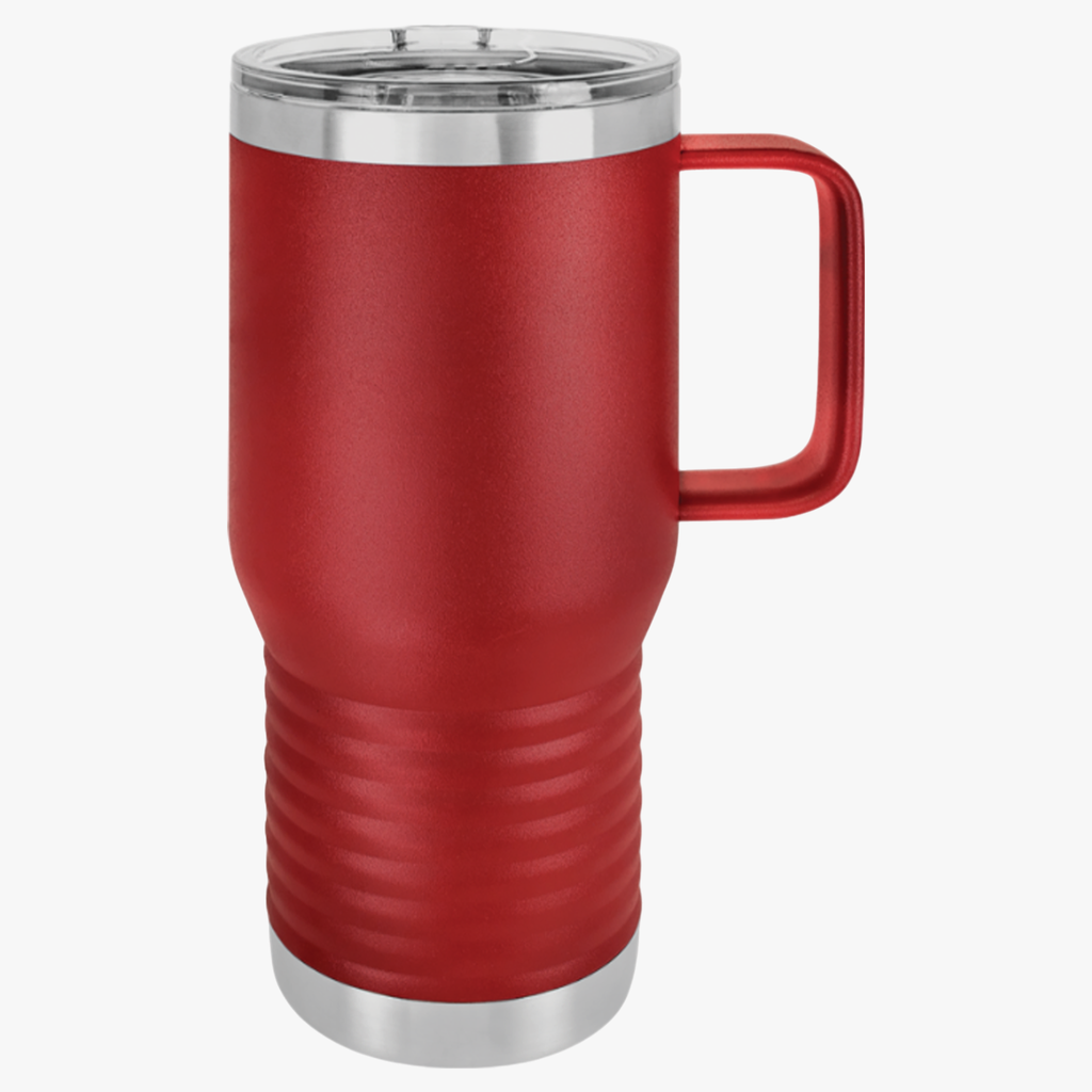 Onyx 20oz Travel Mug – Insulated Handle Tumbler